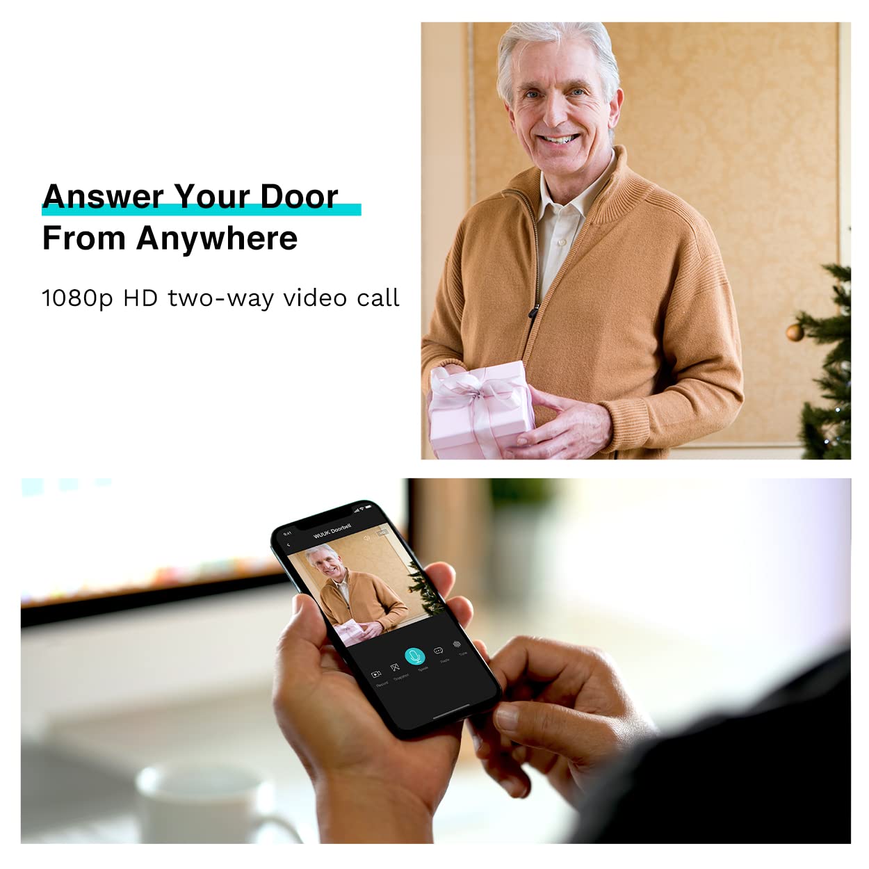 Super easy to use smart video doorbell