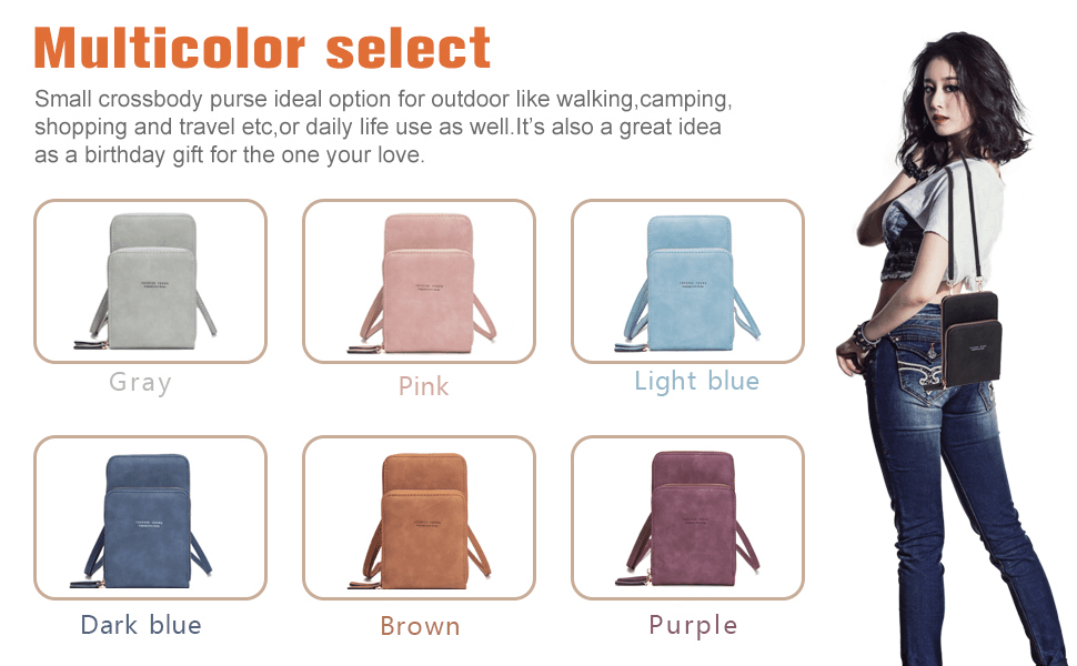 Small Crossbody Phone Bag for Women