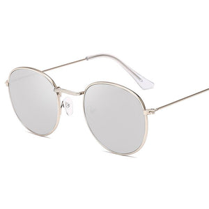 Classic small frame round retro sunglasses