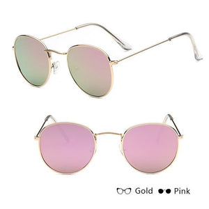 Classic small frame round retro sunglasses