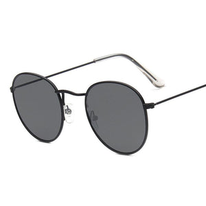 Classic small frame round retro sunglasses