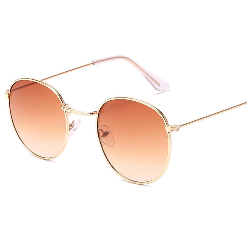 Classic small frame round retro sunglasses