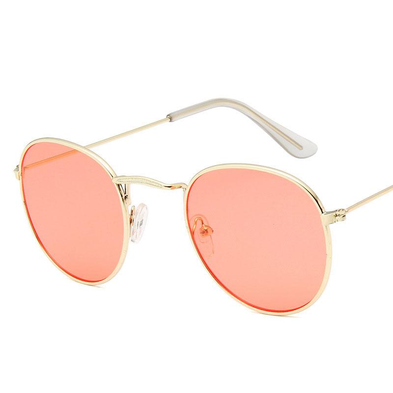 Classic small frame round retro sunglasses