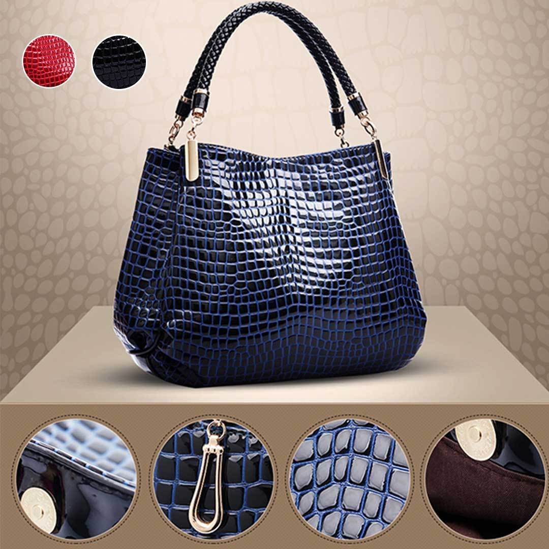 Crocodile Pattern Handbag Limited-Time Offer