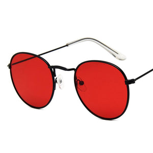 Classic small frame round retro sunglasses