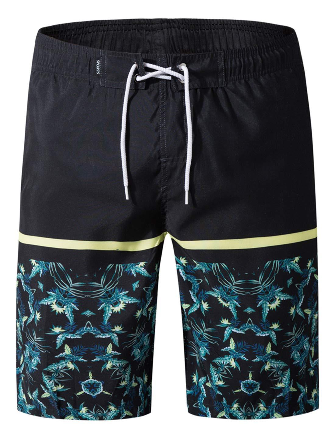 Men's Swimming Trunks with Pockets Board Shorts