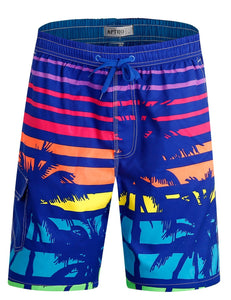 Men's Swimming Trunks with Pockets Board Shorts