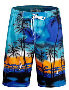 Men's Swimming Trunks with Pockets Board Shorts