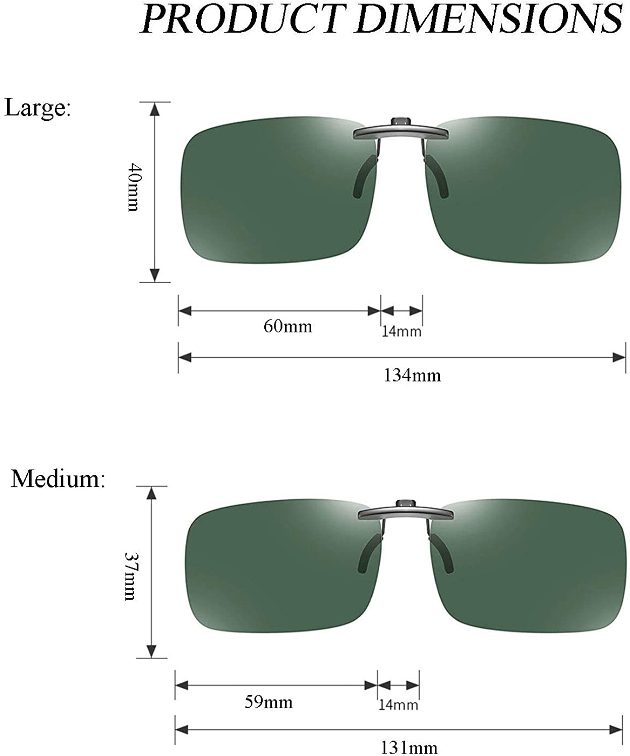 See Clear? Polarized Glasses