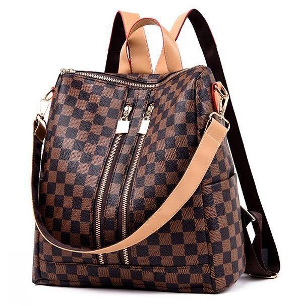 Fashion Leather Rucksack For Women Ladies